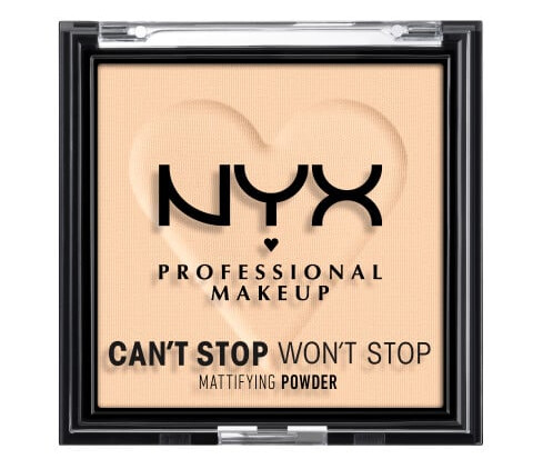NYX Professional Makeup Cant Stop Wont Stop Mattifying Powder Light NYX Professional Makeup Cant Stop Wont Stop Mattifying Powder Light