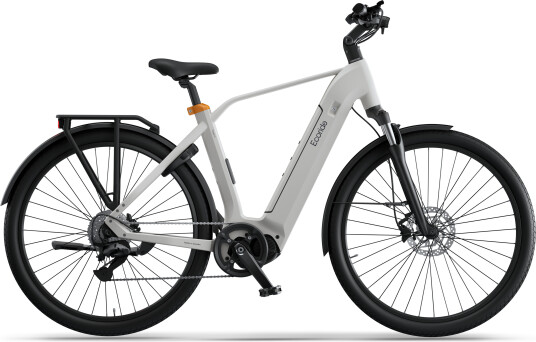 Ecoride Tripper4 Hybrid | Midtmotor | Skivebremser, Hvit, One-size (M/L)