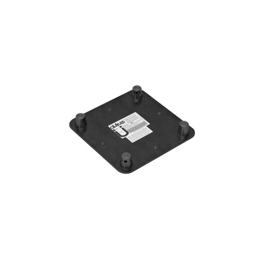 Alutruss Decolock Dq4-Wpm Wall Mounting Plate Male Bk
