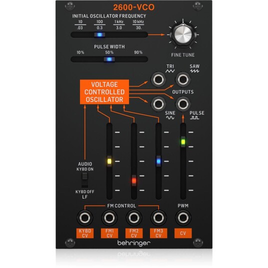 Behringer 2600-Vco Analog Vco Modul For Eurorack Behringer 2600-Vco Analog Vco Modul For Eurorack
