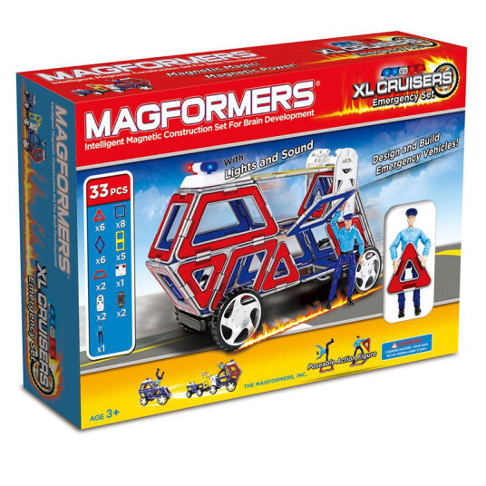 Magformers Xl Cruisers Emergency Magformers Xl Cruisers Emergency