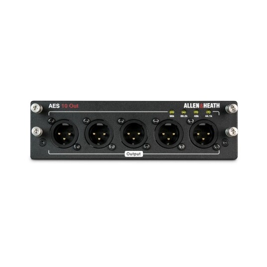 Allen & Heath A&h; Aes3 I/o Card For Dlive Systems: 10 Outputs