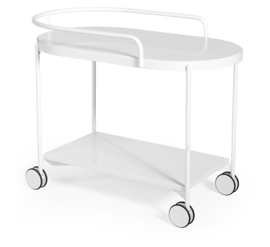 SMD Design Lene rullevogn White, mdf