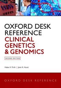 Oxford Desk Reference: Clinical Genetics And Genomics Av Helen V. (Consultant In Clinical Genetics Consultant In Clinical Genetics Cambridge Universit