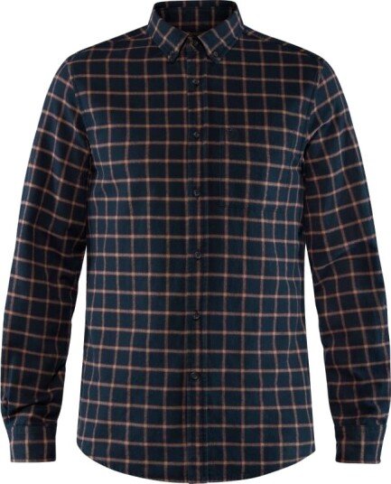 Fjellreven Men's Övik Flannel Shirt Blå L Man Fjellreven Men's Övik Flannel Shirt Blå L Man