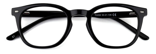 Eo Selection Briller Astoria fra eo Selection Svart Acetate oval Large Eo Selection Briller Astoria fra eo Selection Svart Acetate oval Large