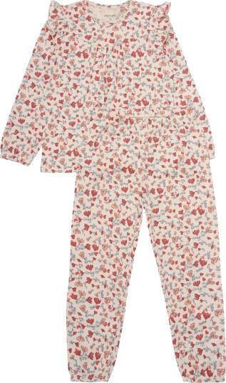 Minymo Pyjamas Ls Set Aop Pink 122