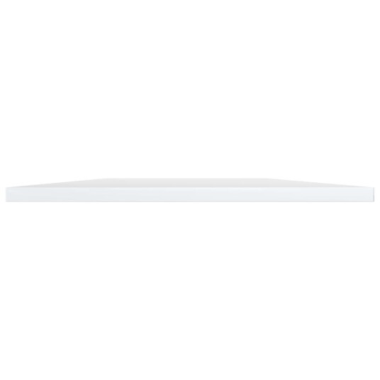 vidaXL Hylleplater 8 stk h?yglans hvit 40x50x1,5 cm sponplate