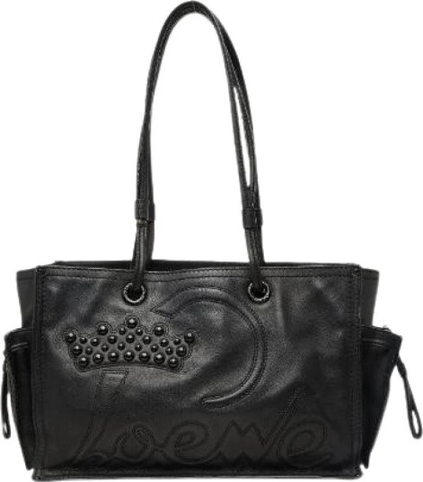 Loewe Pre-owned, Dame, Pre-owned, Svart, ONE SIZE,