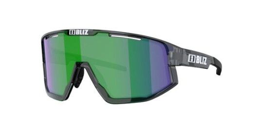 Bliz Fusion Innfatnings Crystal Black Linse Brown Green