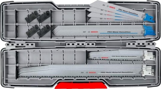 Bosch PRO Tough Box Demoleringsbladsett - 16 deler
