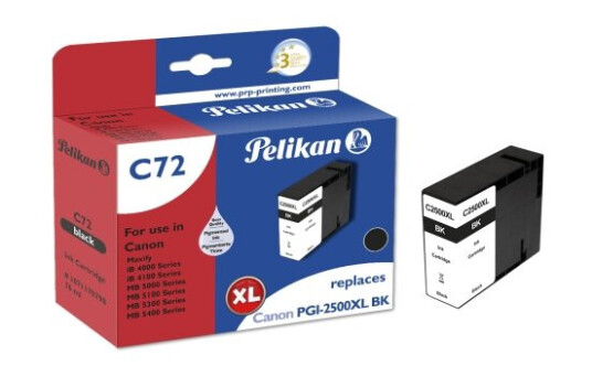 Pelikan C72 Black Høyt (Xl) Utbytte 2500 Sider 1 Stykker Enkeltpakke Pelikan C72 Black Høyt (Xl) Utbytte 2500 Sider 1 Stykker Enkeltpakke