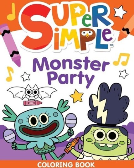 Super Simple™ Monster Party Coloring Book