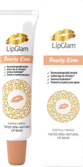 LipGlam Tinted Peachy Keen 10ml LipGlam Tinted Peachy Keen 10ml