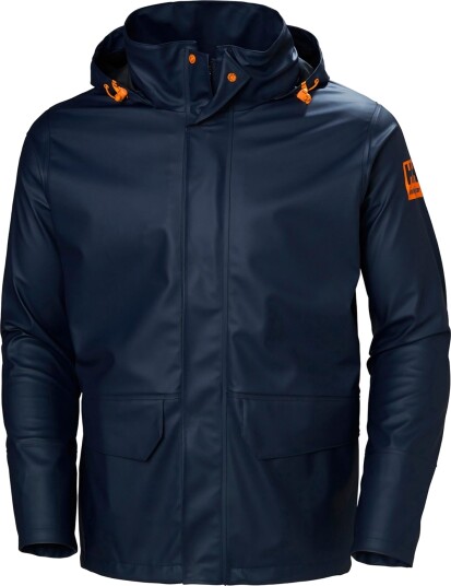 Helly Hansen Gale Vanntett Regnjakke Marineblå S for Herre Helly Hansen Gale Vanntett Regnjakke Marineblå S for Herre