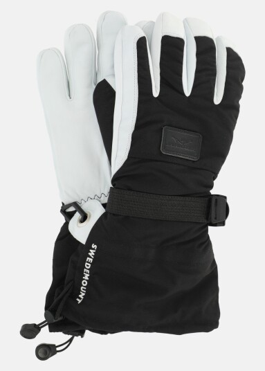 Swedemount Lofoten Leather Glove Black/White S Vanter