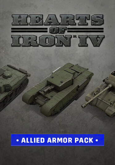 Hearts of Iron IV: Allied Armor Pack (PC)