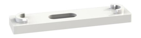 Faluplast 16510 Avstandskloss 5 x 70 mm for enkelt-/dobbeltklemme hvit Installasjon