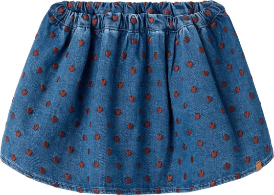 Lil"Atelier Nmfliva Dnm Skirt 2001 Se Lil Navy 92