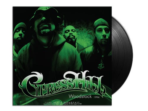 Cypress Hill  Woodstock 1994  Live Radio Broadcast  LP/Vinyl