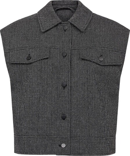 Nümph Nuroki Vest - DARK GREY MELANGE - 34