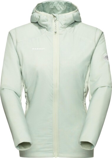 Mammut Women"s Rime Air In Hybrid Hooded Jacket Silver Sage M