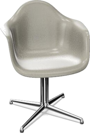 Vitra Eames Fiberglass DAL Spisestol Rå Umber/ Krom