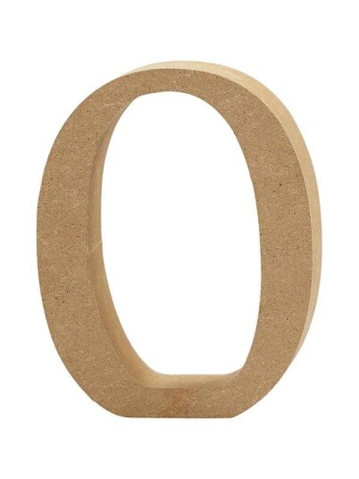 Creativ Company Number 0 MDF 13cm 1pc.