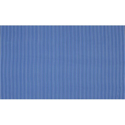 Diverse Minimals Bomullspoplinstoff Print 307 Stripe Royal 145cm 50cm