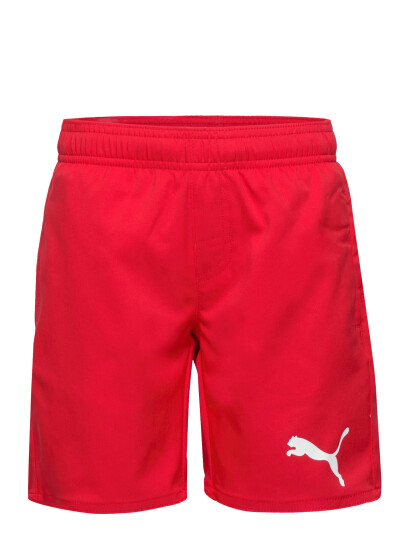 Puma Swim Puma Swim Boys Mid Shorts 1P - Red - 128 Puma Swim Puma Swim Boys Mid Shorts 1P - Red - 128