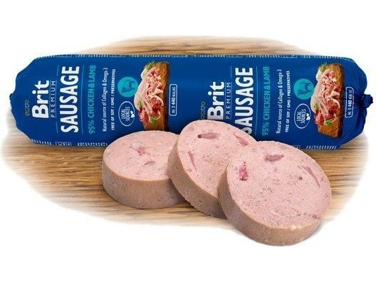 Brit Premium Sausage Chicken & Lamb 800G
