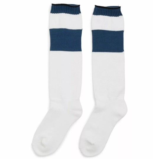 Amundsen Sports Roamer Mid Calf Socks Faded Navy/White S /36-40