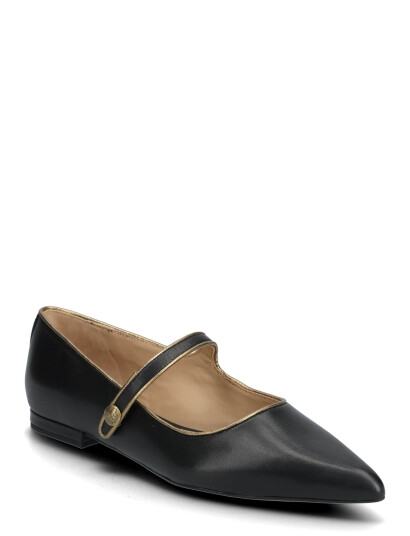 Lauren Ralph Lauren Londyn Two-Tone Leather Mary Jane - Black - 38 Lauren Ralph Lauren Londyn Two-Tone Leather Mary Jane - Black - 38