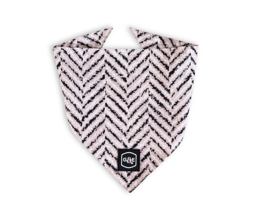 Gustaf och Evita Mønstret Bandana til Hund XXS/XS 48 cm