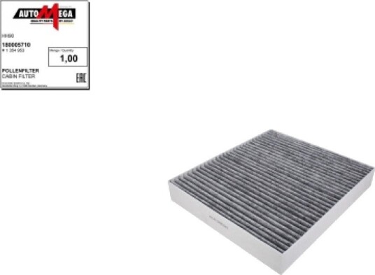 Kupefilter AUTOMEGA 180005710
