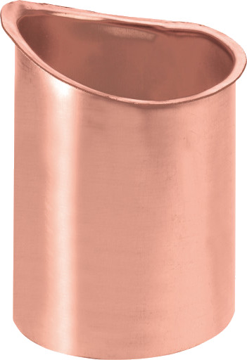 VMZINC tut 333/76mm for kvartrenne kobber copper 333x76mm