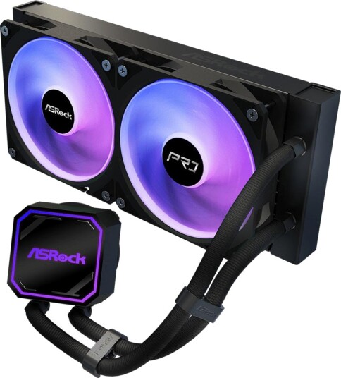 ASRock CPC Pro 240 ARGB Hvit 90-APRA24-WAAGA6 ASRock CPC Pro 240 ARGB Hvit 90-APRA24-WAAGA6