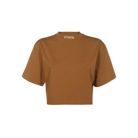 Heron Preston Dame Topper Brun M,
