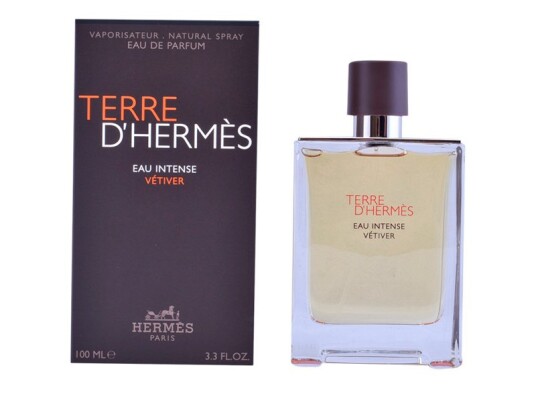 Hermès Terre D'Hermès Eau Intense Vétiver Parfyme for menn 100 ml Hermès Terre D'Hermès Eau Intense Vétiver Parfyme for menn 100 ml