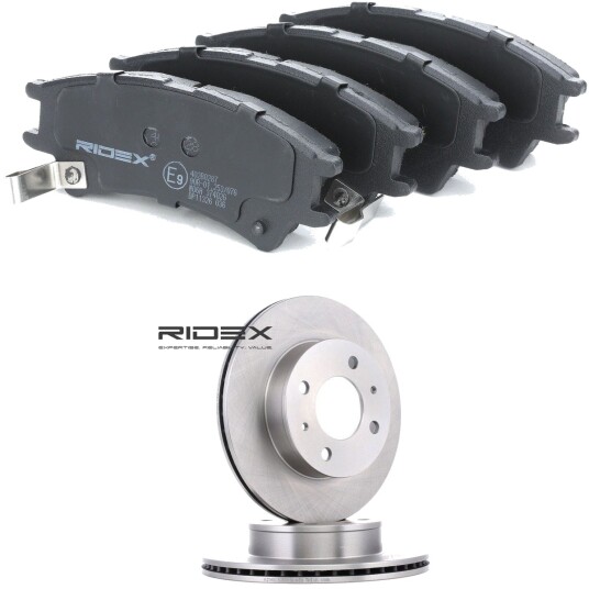Bremseskiver og klosser RIDEX 3405B2942