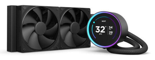 NZXT Kraken 240 Elite V2 CPU vannkjøler sort NZXT Kraken 240 Elite V2 CPU vannkjøler sort