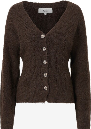Gina Tricot   Kardigan Knitted chunky cardigan   Brun