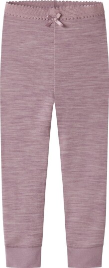 Name It Leggings   Ull   NmfWyla   Paddehatter   Name It   6 år (116)   Leggings   Ull Lilla Rosa