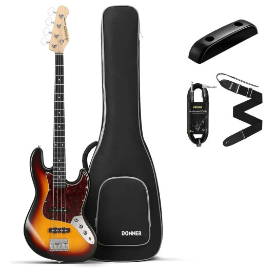 Donner Djb-510d El-Bass Sunburst