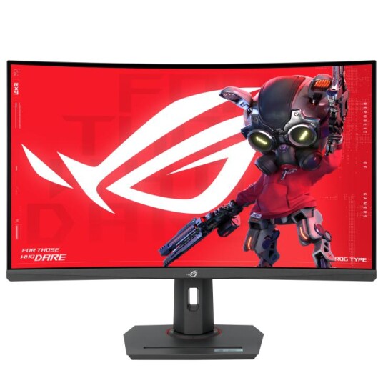 ASUS ROG Strix XG32WCS 32" Bøyd Gaming Monitor 2560x1440 QHD 180Hz ASUS ROG Strix XG32WCS 32" Bøyd Gaming Monitor 2560x1440 QHD 180Hz