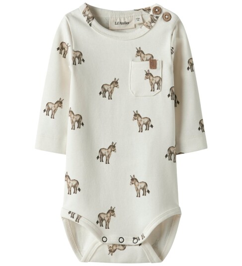 Lil"Atelier Nbmlayo Sev Ls Slim Body Lil Cream 68