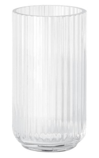 LYNGBY - Vase 20 cm klart glass