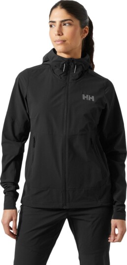 Helly Hansen   Softshell jakke W Blaze Softshell Hood   Svart