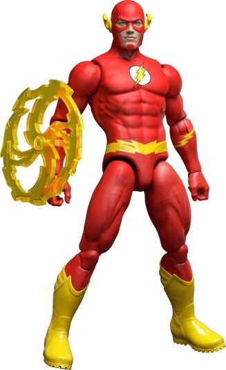 DC Comics The Flash 16 cm Actionfigur med 22 Artikulasjonspunkter Rød