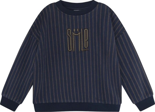 Minymo Sweatshirt Ls Y/D DARK SAPPHIRE 98